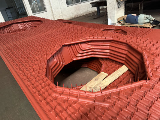 Оптимальное распределение тепла воды. Строительство мембранной стены трубчатого котла. Покраска