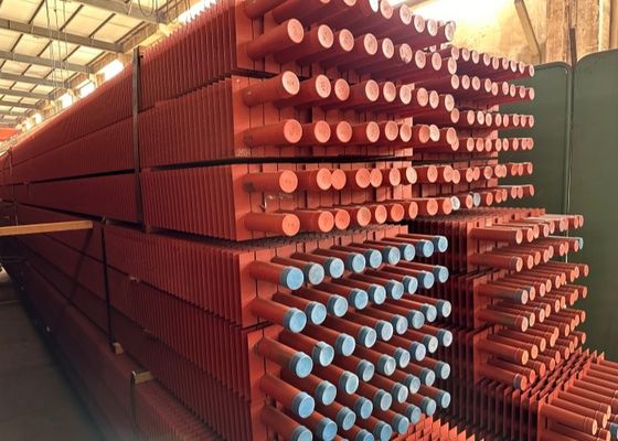 Высокоэффективный котел H Fin Tube Медный сплав 12,7-18 мм Базовая труба OD