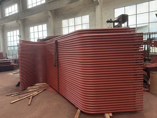 SA 210 A1 Котла из углеродистой стали сварка стеновой мембраны с помощью технологии сварки под водой