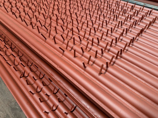 Оптимальное распределение тепла воды. Строительство мембранной стены трубчатого котла. Покраска