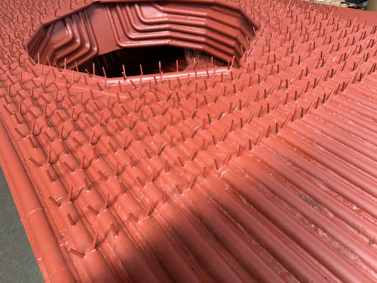 Сварка под флюсом 38.1*3.2 Конструкция мембранной стенки котла Высокая эффективность